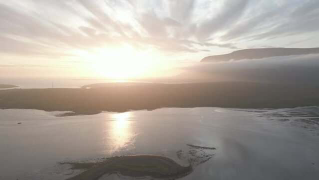 Icelandic landscape amazing nature