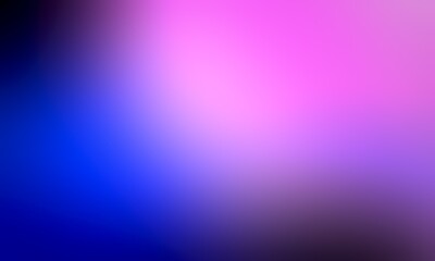Abstract blurred background image of blue, purple, pink colors gradient used as an illustration. Designing posters or advertisements.