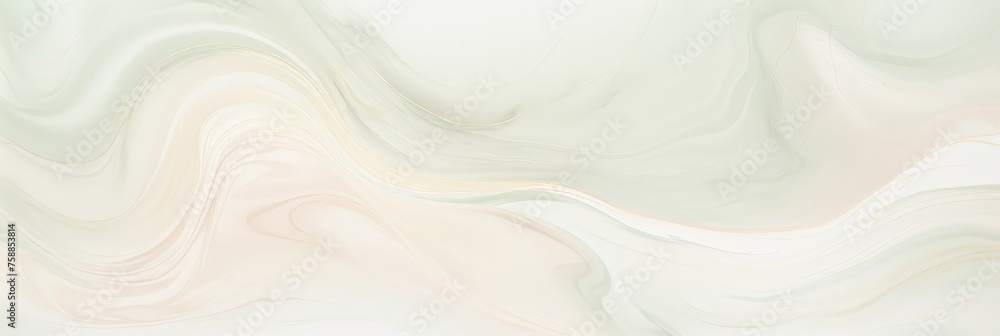 Poster Intricate patterns of white marble swirl and dance in an elegant display of texture and depth