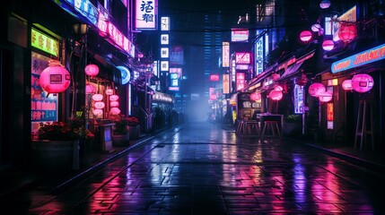 night city street