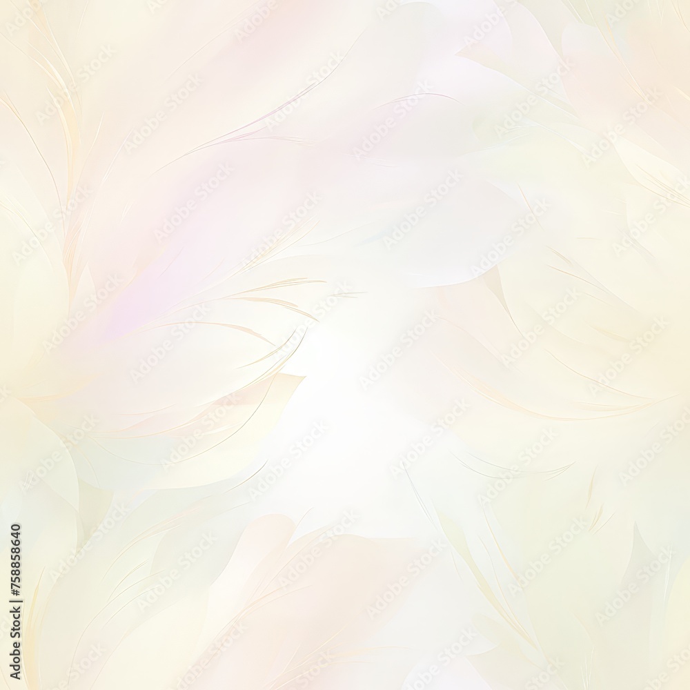 Poster A pristine white background with a delicate light-colored texture, creating a tranquil and serene atmosphere