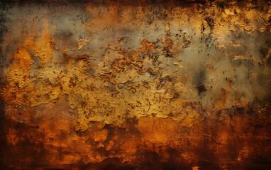 Vintage copper and bronze texture - obrazy, fototapety, plakaty