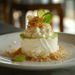 Suspiro de lime&ntilde;a dessert 