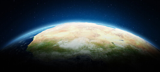 Fototapeta premium West Africa - planet Earth