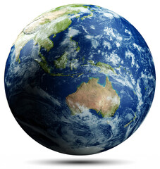 South-East Asia, Australia - planet Earth - obrazy, fototapety, plakaty