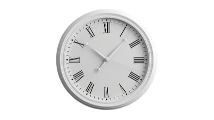 Wall Clock on Transparent Background PNG