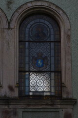 stained window