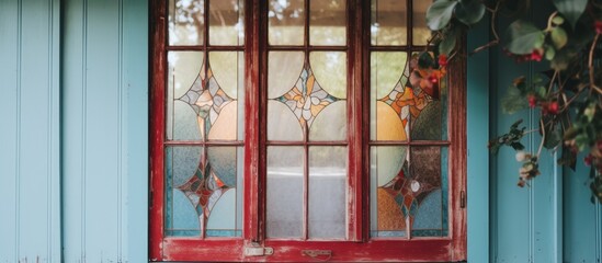 Replacing glass panes in a vintage door