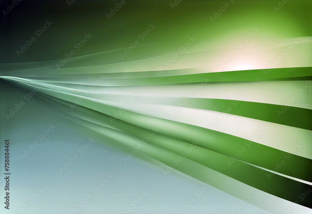 Poster green background vector lighting effect graphic for text and message board design infographic. stock