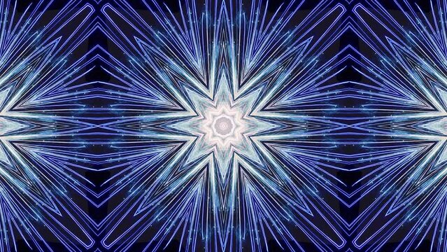 Abstruct graphics multicolored background of kaleidoscope effect for video or audio content