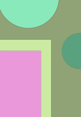 Fototapeta premium Abstract geometric background with squares for cover design