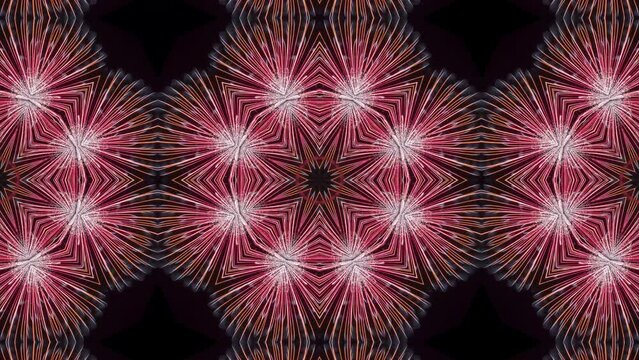 Abstruct graohics kaleidoscope multicolored animated background footages for any video contents