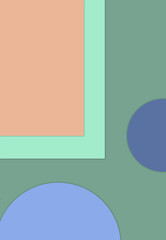 Abstract geometric background with squares for cover design