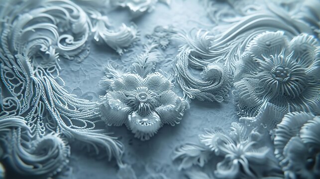 Lace Ornament 8K Realistic Lighting Unreal Engine