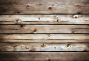 Fototapeta premium Overhead view of a worn wooden background stock photo