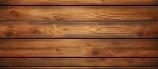 Fototapeta premium Realistic wooden board texture with shadow, horizontal layout