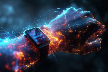 Wearable technology powered by body energy smartwatches and devices charging from human movement