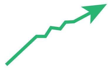 Blue long arrow to the right . vector, isolated. Blue arrow isolated on transparency background