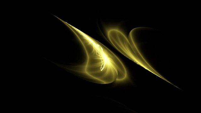 Electric Looping Abstract Background Digital Rendering