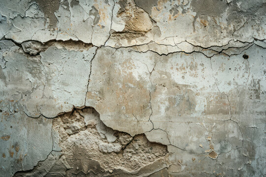 Cracked concrete vintage wall background,old wall.