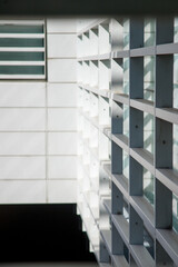 building facade with windows