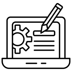 Online Learning Icon