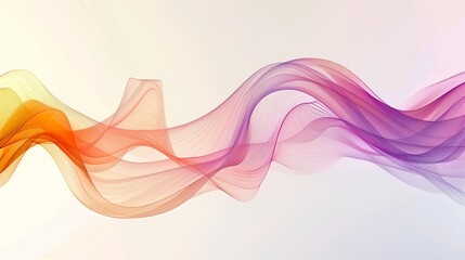 Flowing Elegance: Sophisticated Abstract Background in Vibrant Harmony