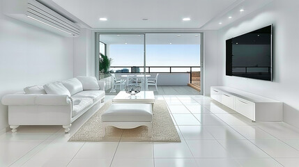 Fototapeta na wymiar Luxury Modern Interior with Elegant Sofa and Contemporary Design, Showcasing a Spacious and Comfortable Living Area for Sophisticated Living