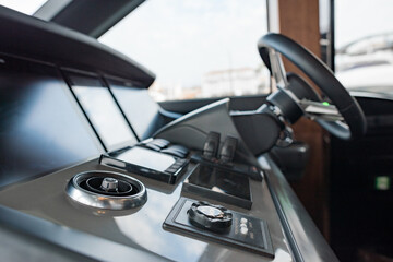 driving a yacht