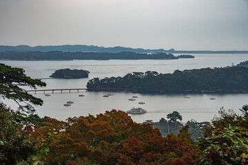 日本三景の松島湾