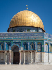 Picture of the Dome of the Rock in Jerusalem