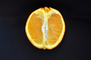 prazer de comer fruta laranja deliciosa suculenta 