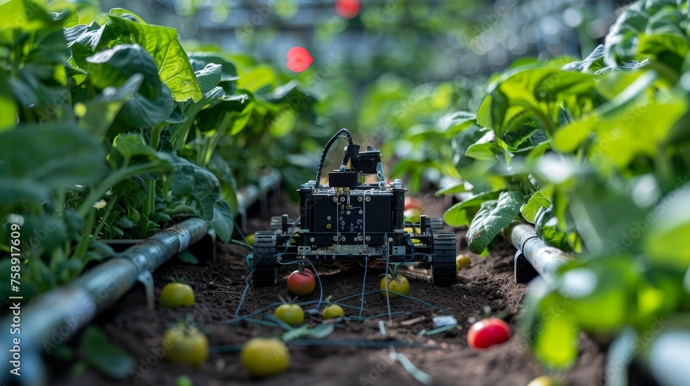 Aufkleber an advanced robotics lab focused on developing the next generation of robots for sustainable agricul