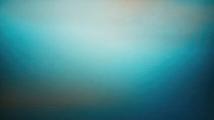 Obraz premium Blue Teal grey brown, color gradient rough abstract background, grainy noise grungy