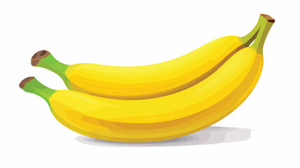 Banana icon isolated on white background. Banana fruit