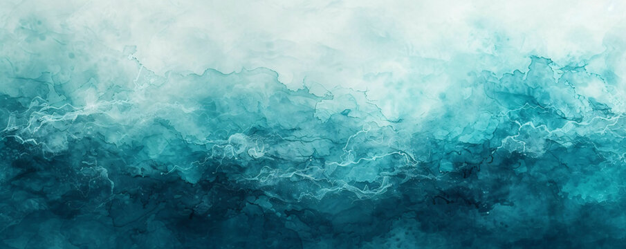 blue smoke Abstract Watercolor background