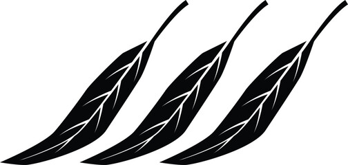 leaf's logo icon vector illustration template design