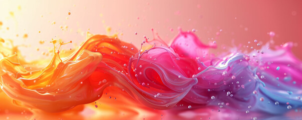 Abstract splash colorful background or website