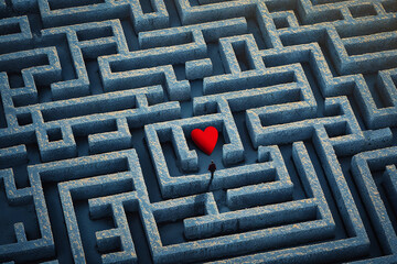 finding love concept