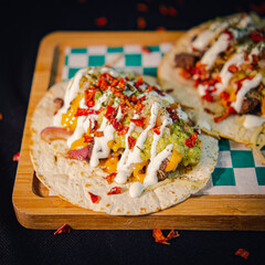 Tacos Mexicanos na Mesa