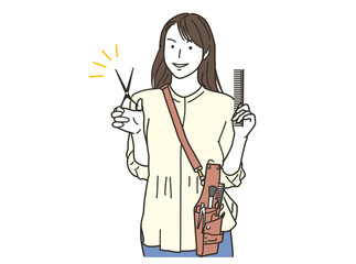 美容師_女性_1人_笑顔_01_w