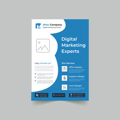 Corporate Business Flyer template for Business 