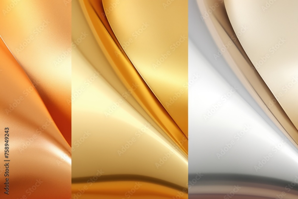 Poster a collection of four different colored backgrounds. perfect for graphic design projects