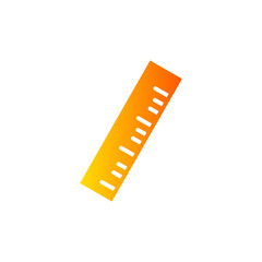 ruler gradient icon