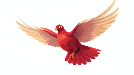 Hand drawn Dove bird Piegon vector illustration black - obrazy, fototapety, plakaty