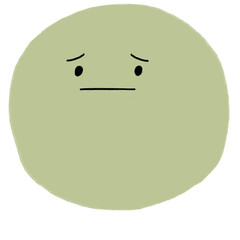 Fototapeta premium unhappy face