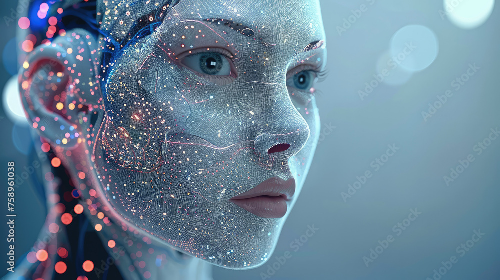 Poster Large language model generative ai. Generative AI.