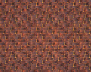 Pattern and structure of brick wall. Detail shot.