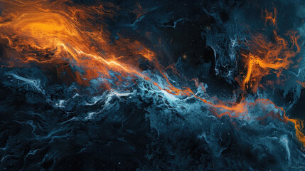 Nebula abstract background wallpaper - obrazy, fototapety, plakaty