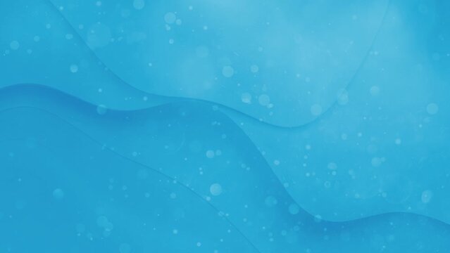 Soft blue abstract background with gentle waves and undulating lines